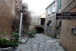 Schmale Gasse in Saint Antonino