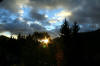 Sonnenaufgang bei Sankt Blasien